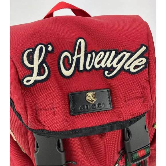 Gucci L'Aveugle Par Amour Techpack Backpack - Picture 5 of 8